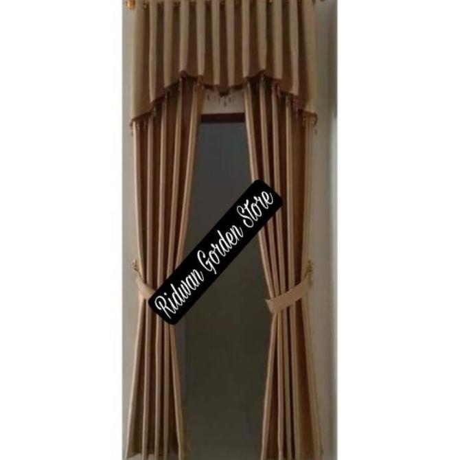 GORDEN JENDELA GORDEN PINTU KAMAR HORDENG JENDELA MINIMALIS PONI PISAH L 100 CM EL09I09A82L