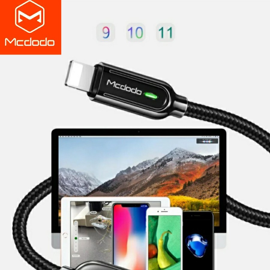 Mcdodo CA-5261 1.2M - Lightning USB Data Kabel for iPhone Auto Power