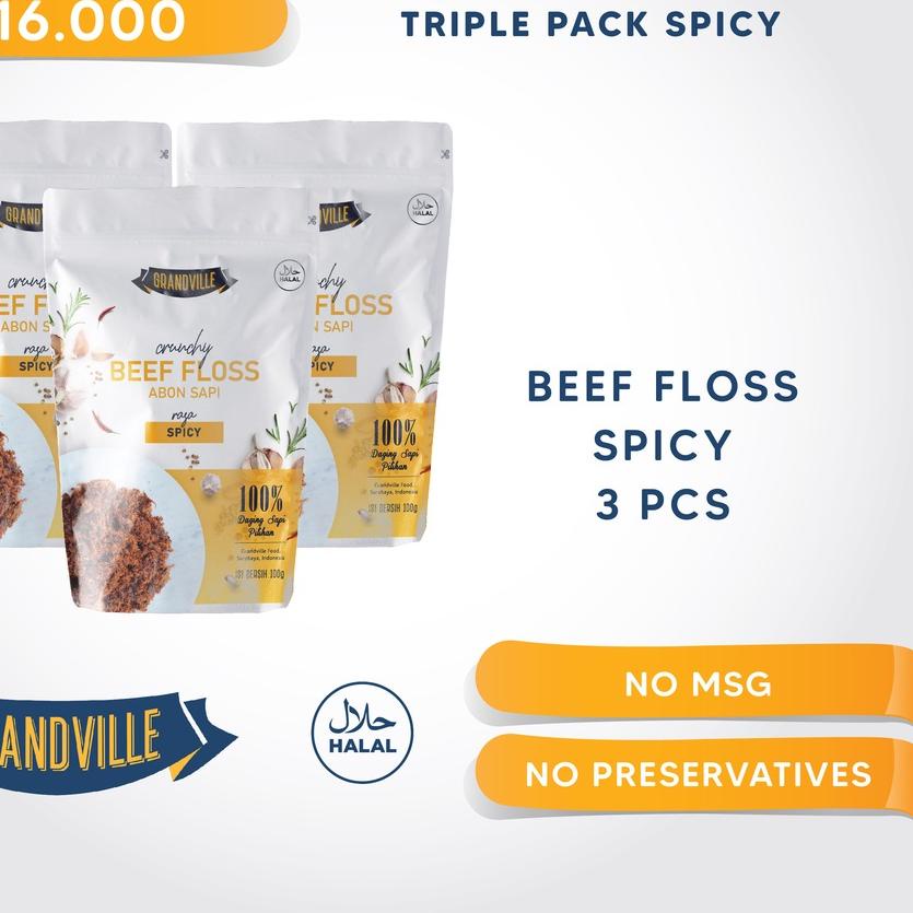 

✳ Grandville Abon SAPI Crunchy Triple Pack Spicy ➹