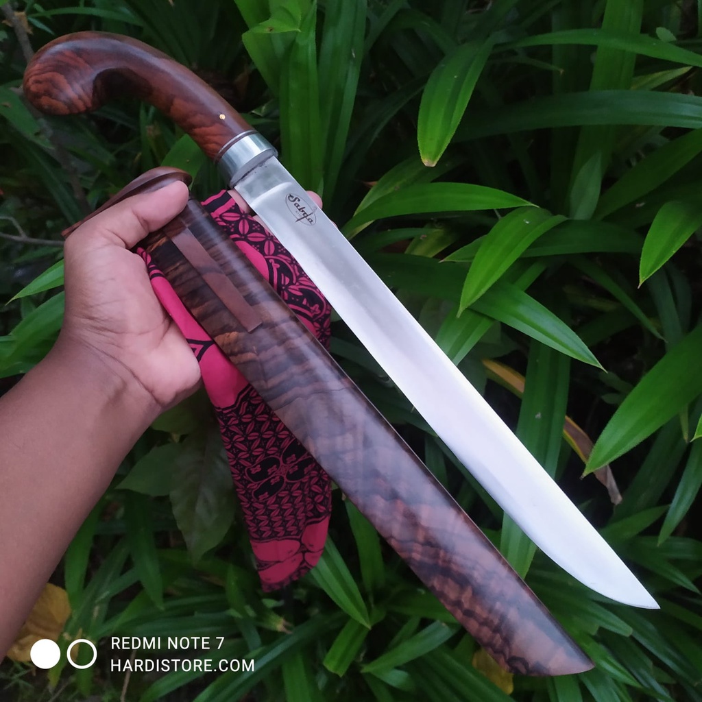 Pisau Sembelih 31 cm Baja Modern K110 Kayu Sonokeling