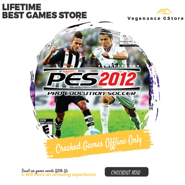 Pro Evolution Soccer PES 2012 Patch 2019 Update 2022 PC Laptop Offline Games
