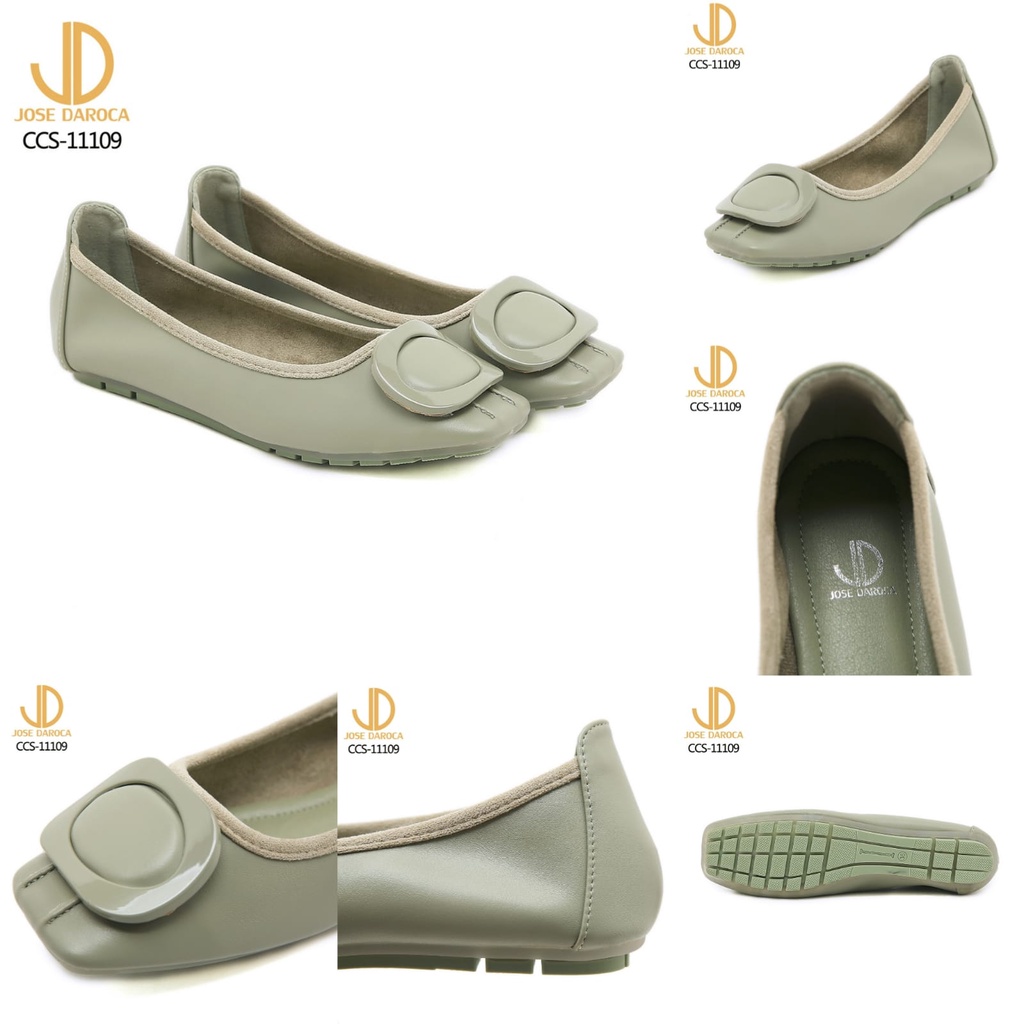 JOSE DAROCA Sepatu Flat Shoes Wanita # CCS-11109 # ORIGINAL