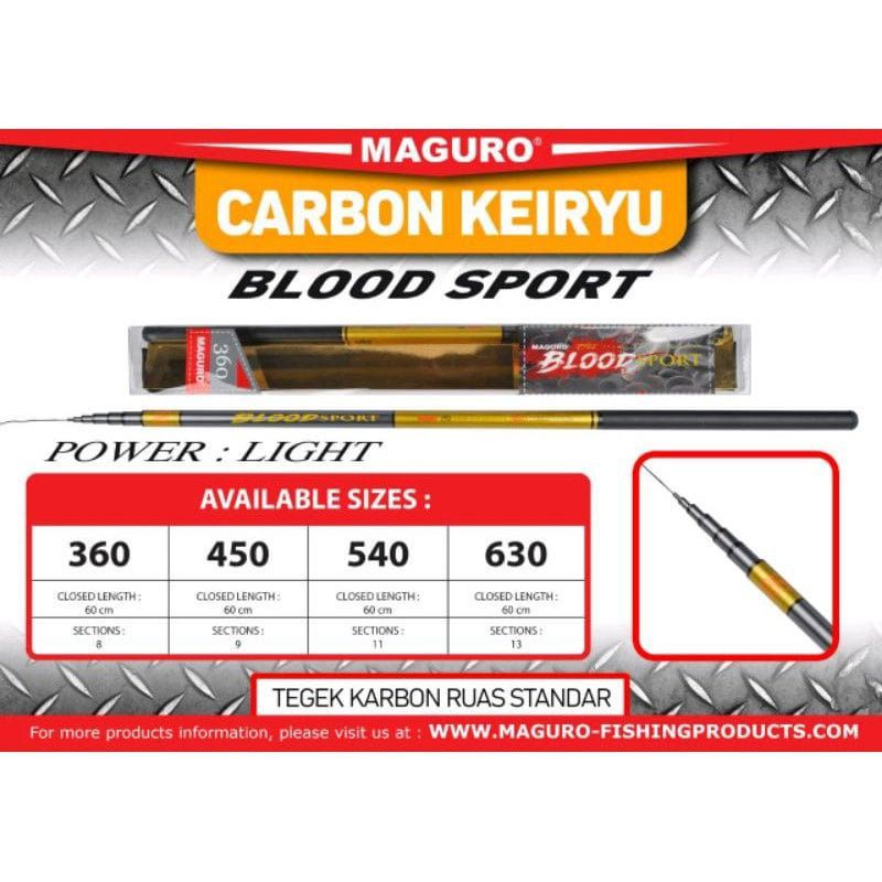 JORAN PANCING TEGEK MAGURO BLOOD SPORT 360/450/540