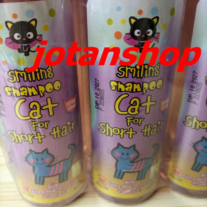 RAID ALL SMILING SHAMPOO CAT FOR SHORT HAIR SHAMPO SAMPO KUCING BULU PENDEK RAIDALL