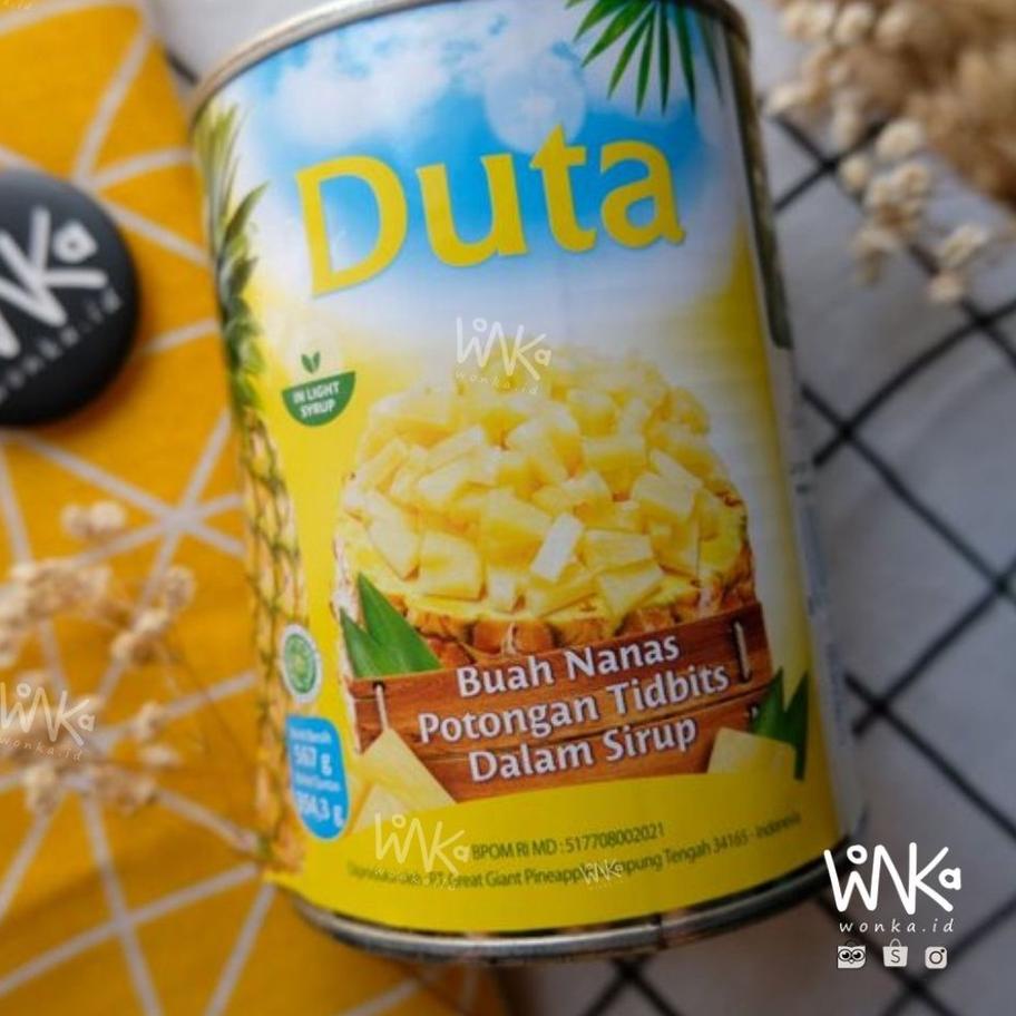 

Pasti Laku Duta Tidbits Pineapple Potongan Nanas Dalam Syrup