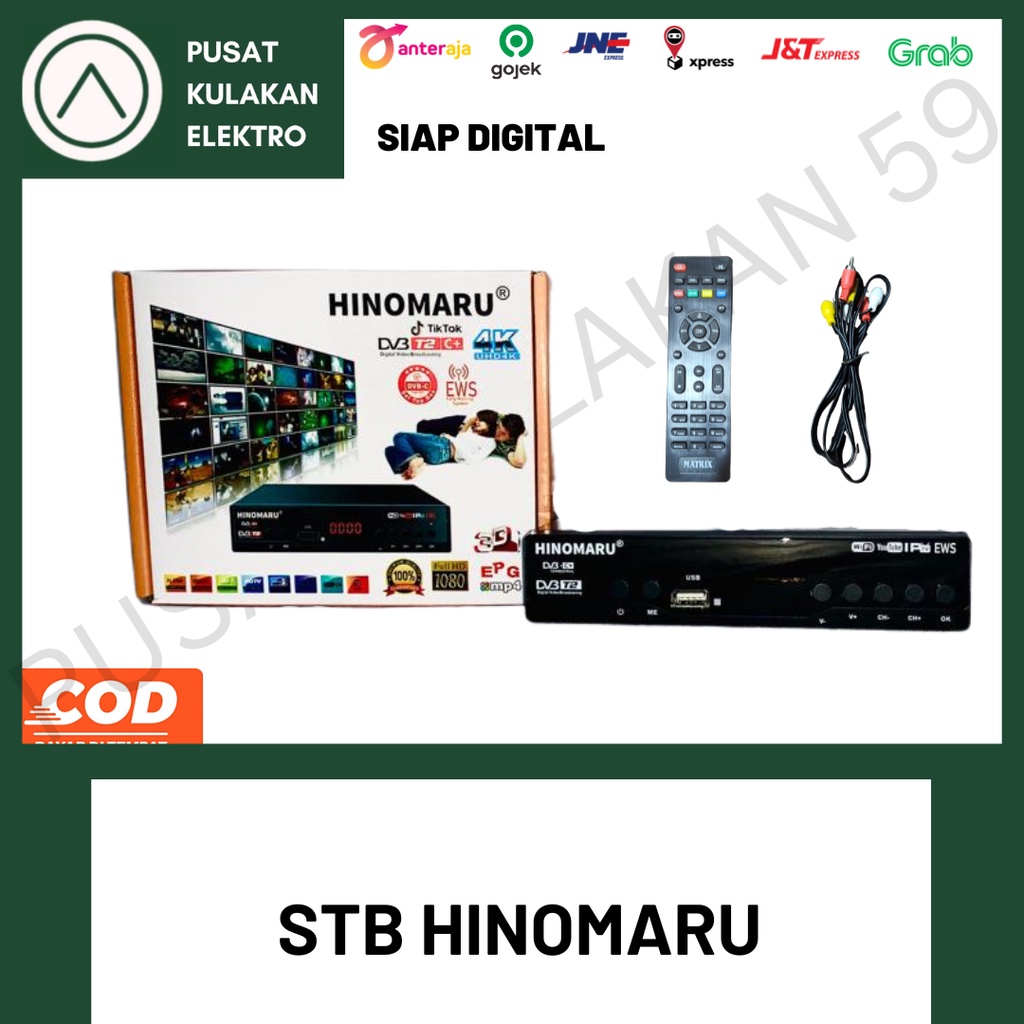 SET TOP BOX TV DIGITAL HINOMARU / STB HINOMARU