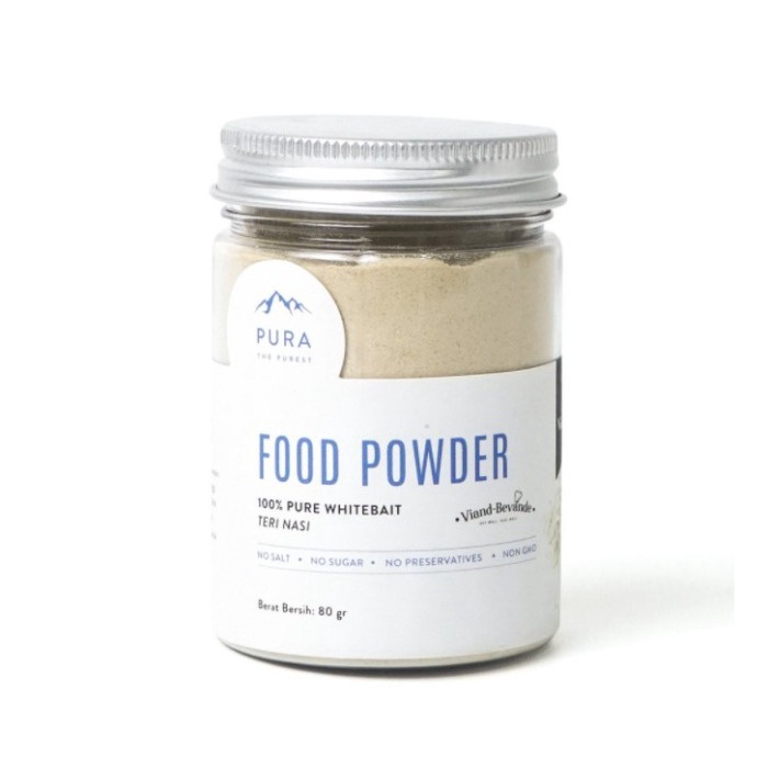 

PURA Food Powder Whitebait (Teri Nasi) 80 Gram