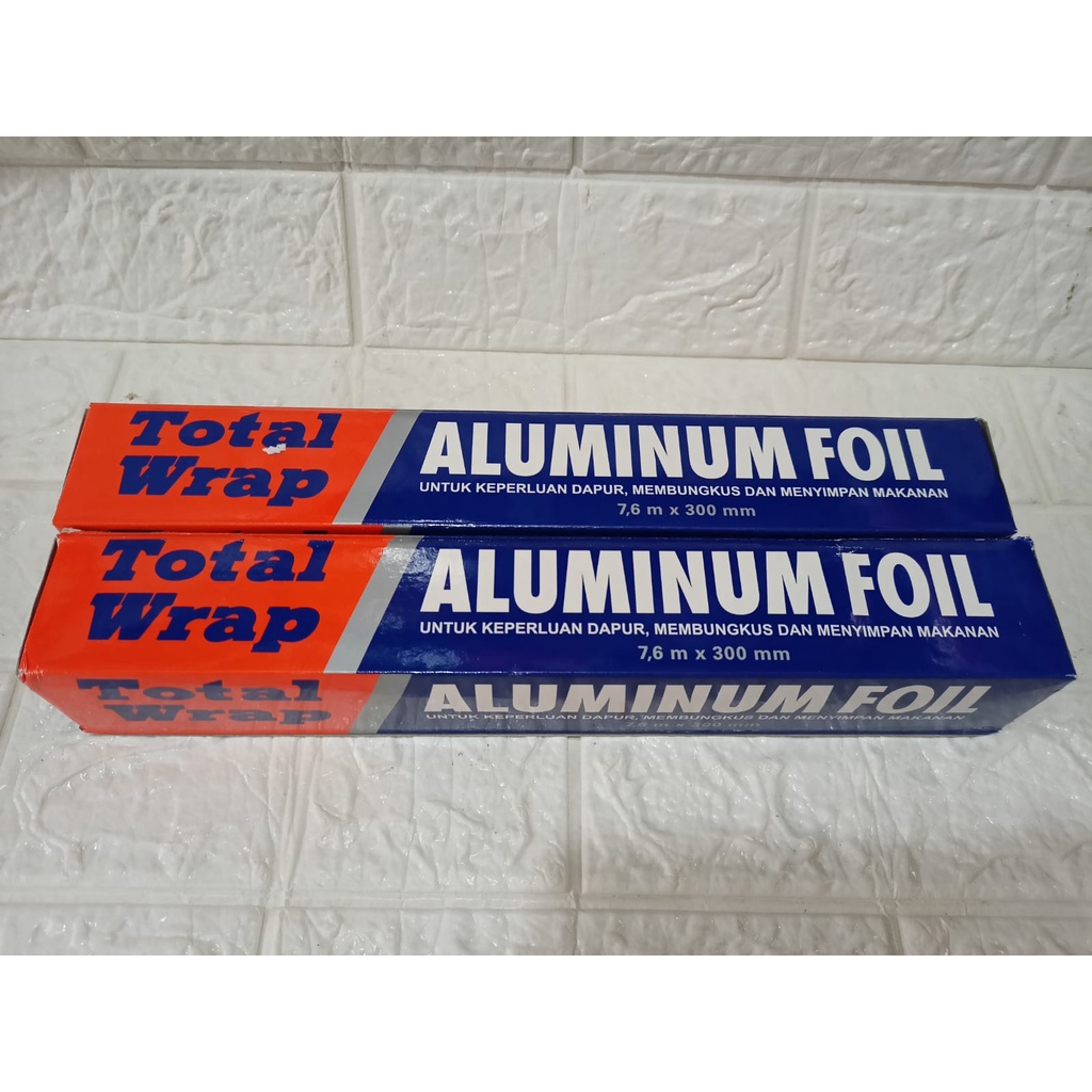 ALUMUNIUM FOIL WRAP / ROLL MAKANAN