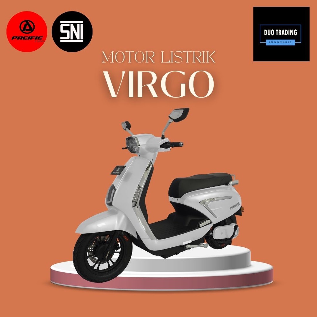 Sepeda Motor Listrik Virgo 1.2 12 1 2 Pacific Exotic Vespa Listrik