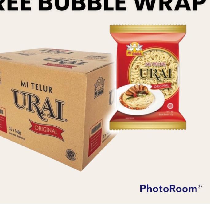 

✬ FREE BUBBLE WRAP ‼️ Mie Telur Urai Original Burung Dara Karton (isi 24) | mie urai dus ♫