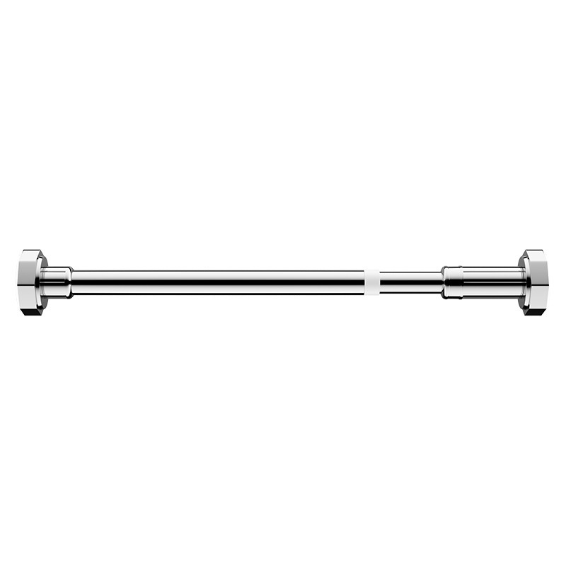 Batang Gorden Kasar Tebal Elastis Batang Tirai Paku Gantungan Multifungsi Gantungan Teleskopik