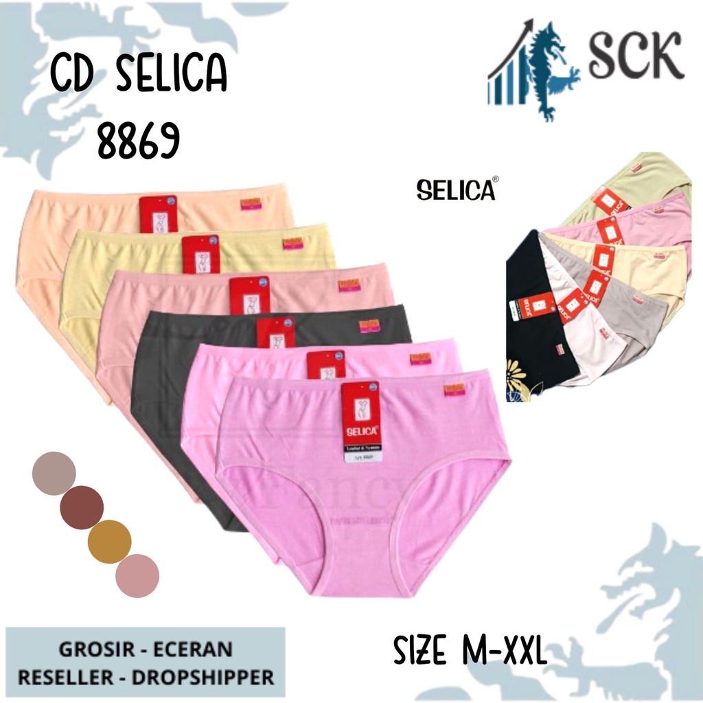 CD SELICA 8869 Mini Wanita / Celana Dalam SELICA Original / Pakaian Dalam Wanita