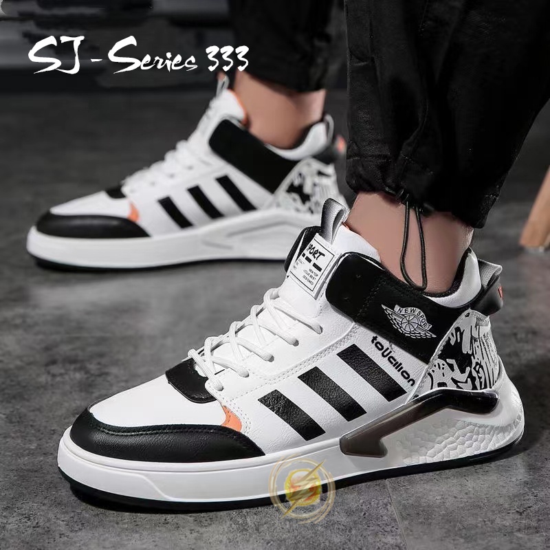 [OOS] Sepatu Sneakers Pria Model Keren Buat Olahraga atau Nongkrong Kualitas Import Premium -333