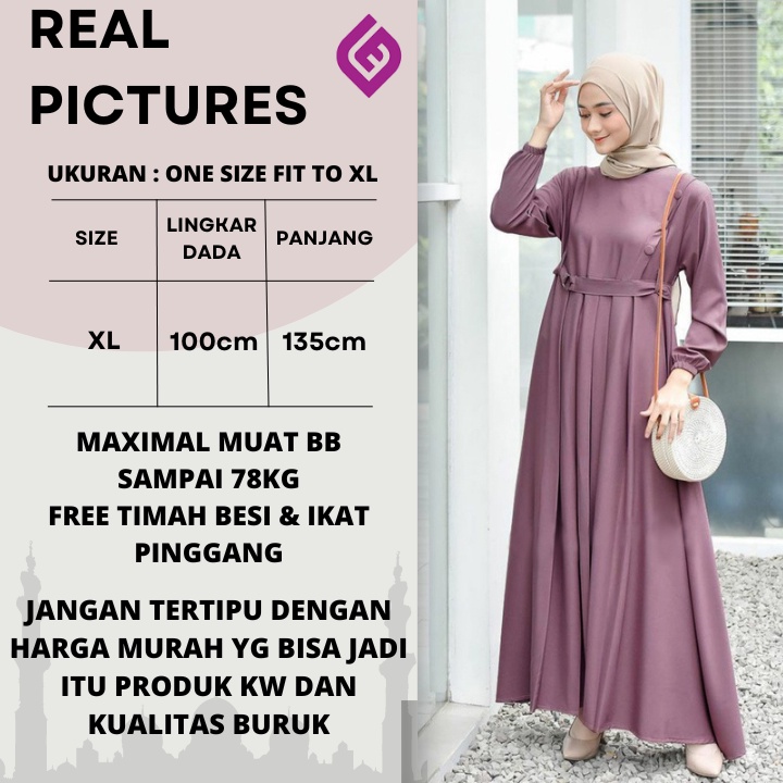 baju gamis wanita drees terbaru 2023 REMAJA DEWASA UNTUK LEBARAN IMPOR KUALITAS PREMIUM LEBAR DAN PA
