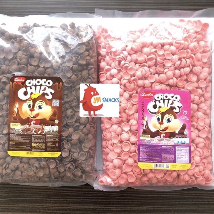 

✥ [PROMO!!] Simba Choco Chips BULKY 1KG - sereal simba 1 kg nikmat hemat 1kg ♠