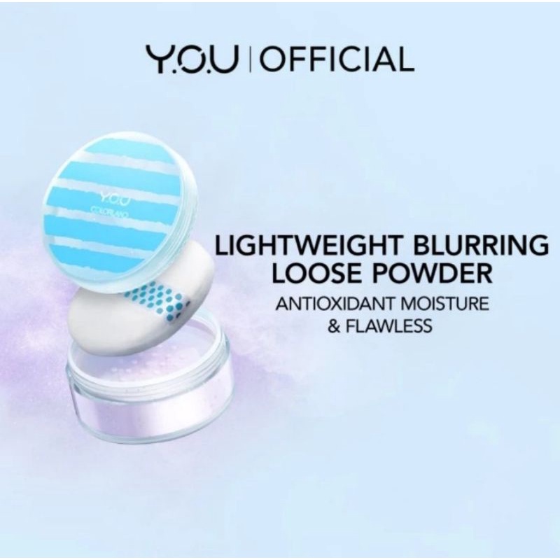 YOU Colorland Pat 'n Go Blurring Loose Powder Classic Ivory