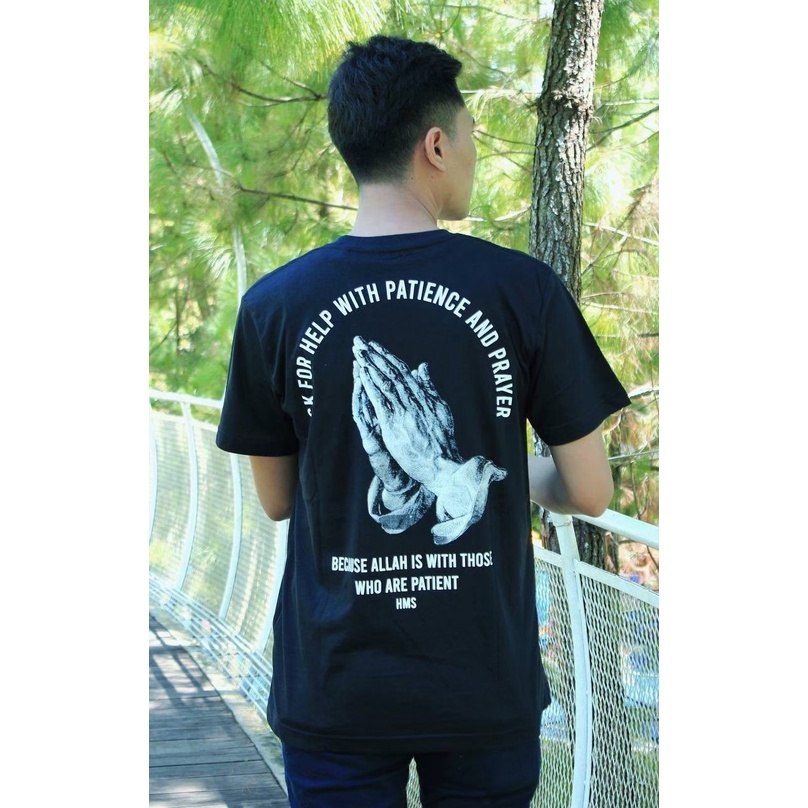 HMS kaos Dakwah Islam lengan pendek cotton combed t-shirt cowok distro murah premium lengan pendek terbaru HMS 04