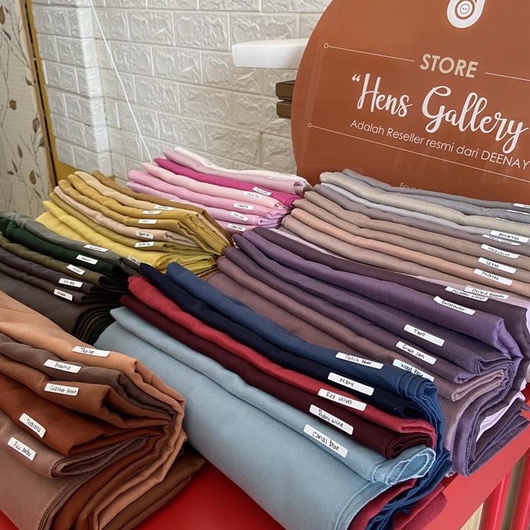 RECOMENDED DEENAY LIZA Voal Scarves Original navy peach black bw avocado maroon mustard light grey p