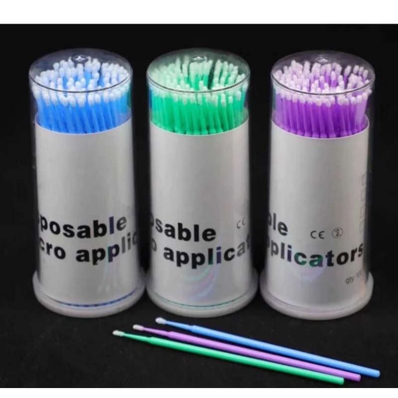 microbrush dental isi 100/botol