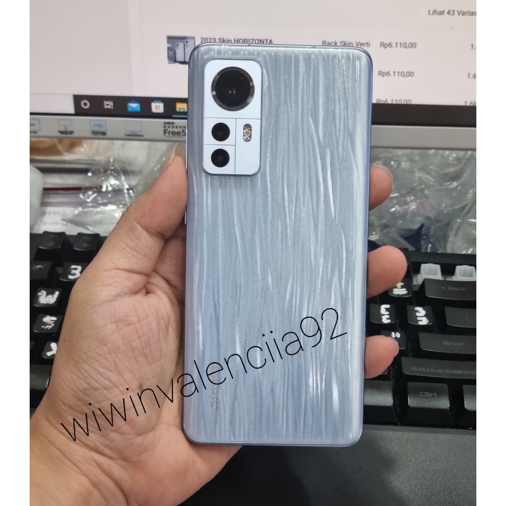 2023 Skin Sticker 3D WOOD Samsung S23 S22 S21 S23+ S23ULTRA S22+ S22 Ultra Garskin Gar Scotlite Skotlet Stiker Gambar Motif Garis Simetris Kayu Anyaman Back Belakang Pelindung Anti Gores Jamur CLEAR Bening Pro 4G 5G Murah plastik Tempel C S Plus