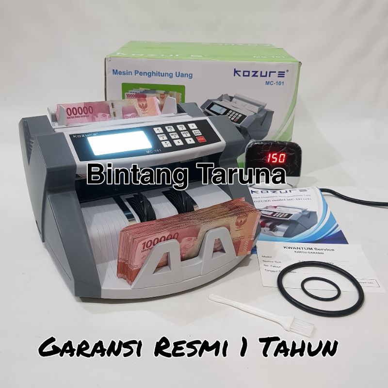 Mesin penghitung uang Kozure MC101 Bill Counter Kozure MC101