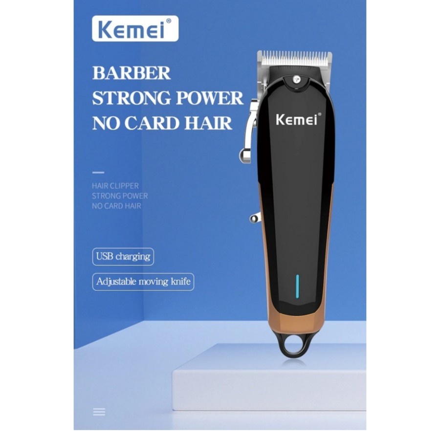 KEMEI KM-1756 ALAT CUKUR RAMBUT PROFESIONAL HAIR CLIPPER BERGARANSI