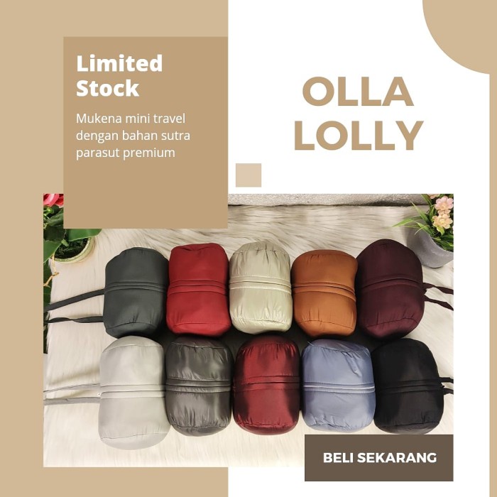 Mukena Travel Mini Set Dengan Sajadah