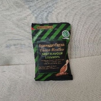 

Fisherman's Friend Choco Mentho Flavour Lozenges Permen Fisherman HIJAU