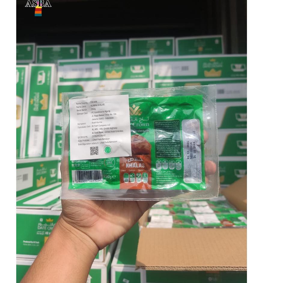 

Promo Menarik Kurma Date Crown Khalas 250 gr