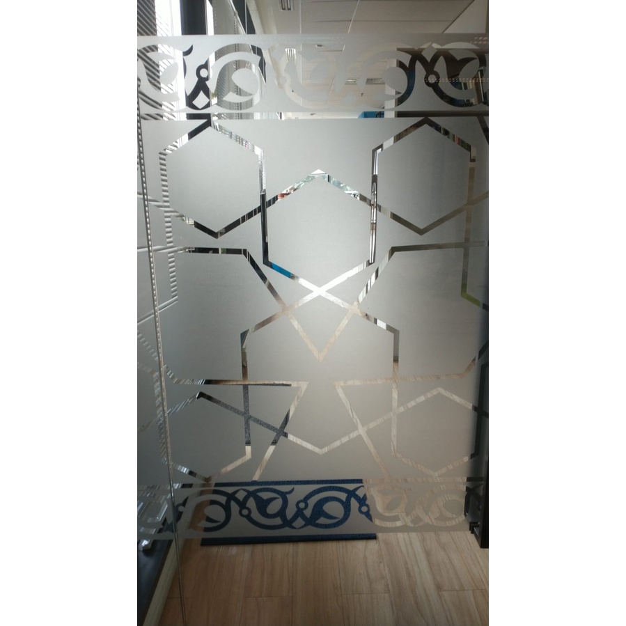 cutting sandblast stiker custom