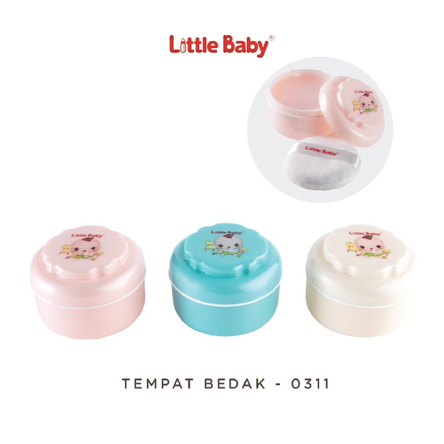 Little Baby Tempat Bedak + Puff