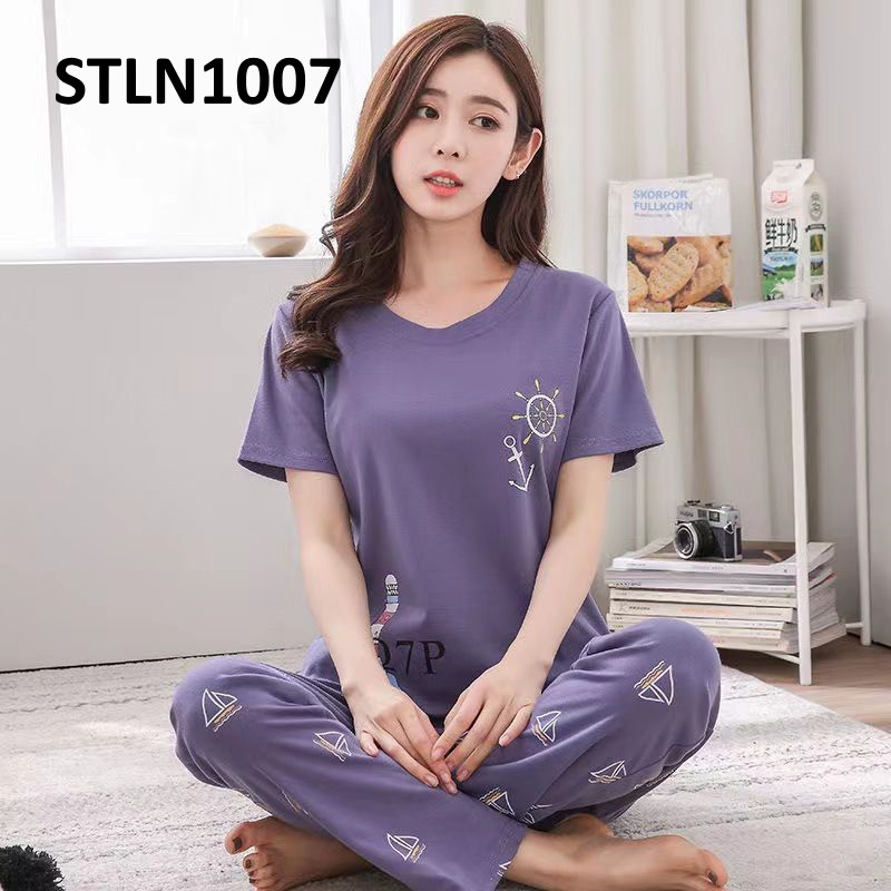 Piyama Wanita Baju Tidur Wanita CP Purple