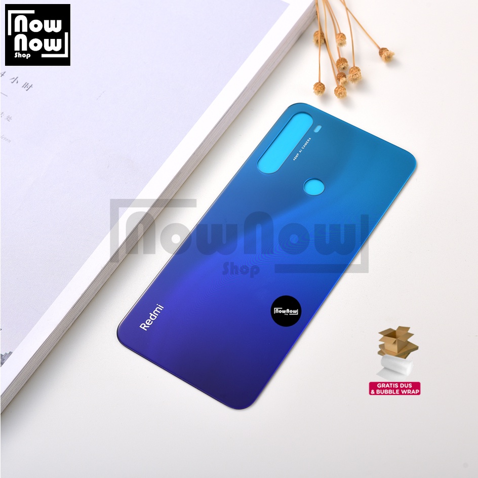 Backdoor Tutup Belakang Baterai Xiaomi Redmi Note 8 M1908C3JH M1908C3JG M1908C3JI Backcover Back Casing Housing Cover Belakang Back Case Panel Replacement