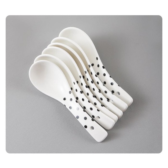 [Sendok Bebek] Sendok Makan Keramik Bubur/Soup/Sup Gaya Jepang/Bebek/Minimalis/Unik [Peralatan]