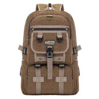 TAS RANSEL PRIA RETRO KLASIK BAHAN KANVAS