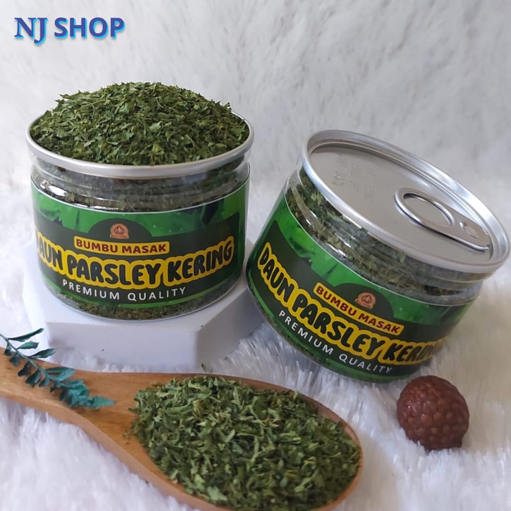 

[Bumbu Masak] - Can Rempah Daun Peterseli Dried Parsley Leaves Daun Parsley Kering Kualitas Premium