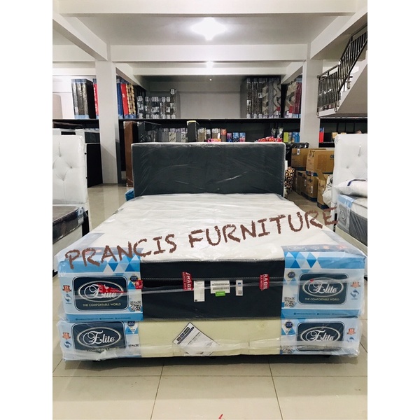 SET KASUR ELITE SET DIVAN + KASUR SET KASUR SPRINGBED DIVAN PLUS KASUR