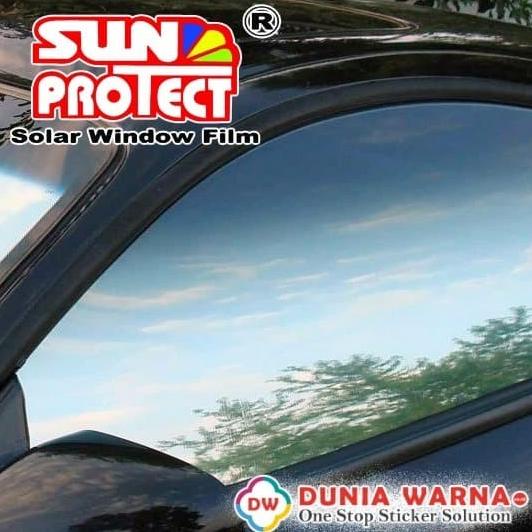 Kaca Film Gedung Mobil Gedung Sparta Black Silver Sunprotect Murah