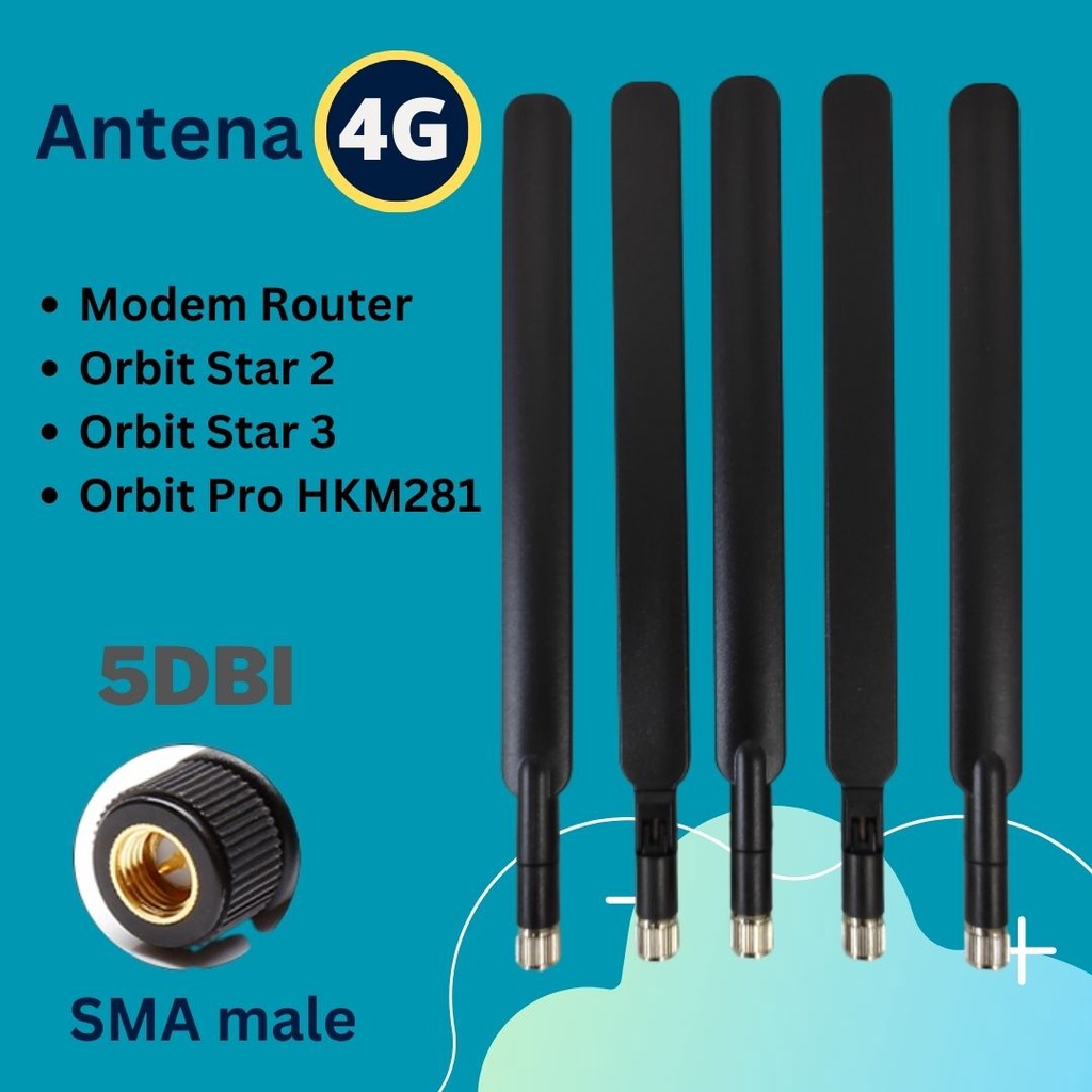 Antena Orbit Pro HKM281 MIMO HITAM