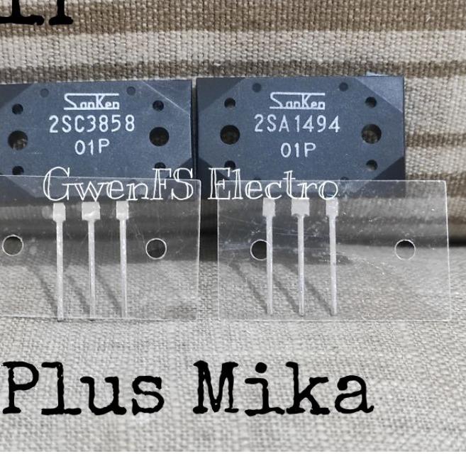 ➭ Transistor Power SANKEN 2SC3858 2SA1494 SANKEN  01P Original Super Japan ➭