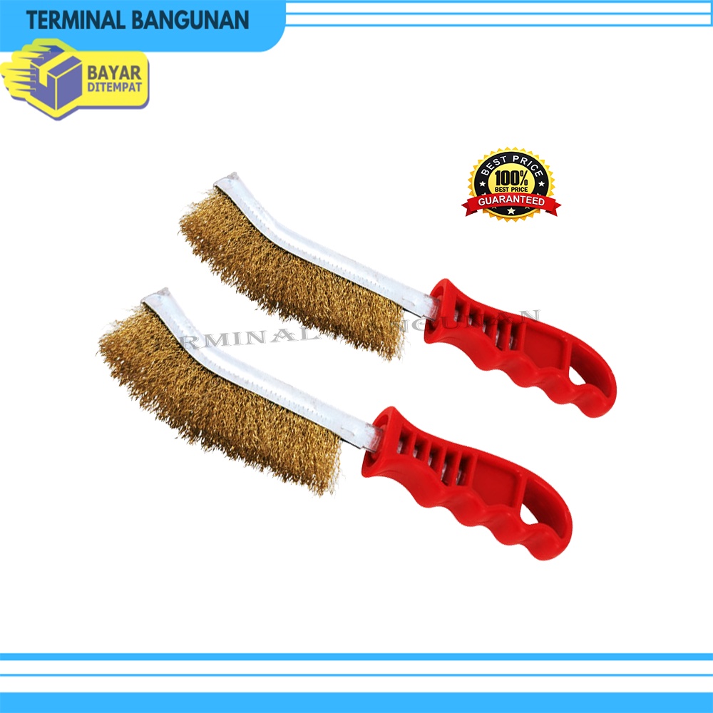 Sikat Kawat Gagang Golok Sikat Kawat Baja Kuningan