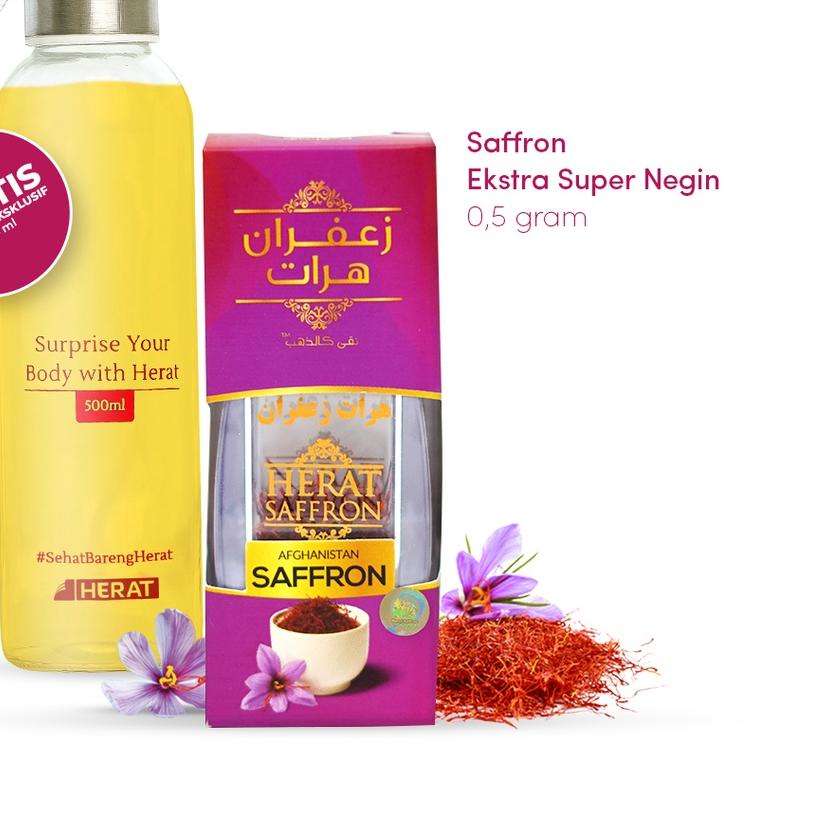 

♪ Herat Saffron - Safron Ekstra Super Negin 0,5 gr Grade A Herat Best Quality Safron Afghanistan ✮