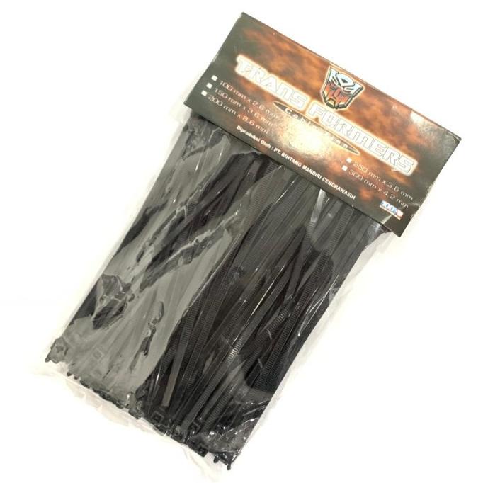 

KABEL TIES TALI TIES CABLE TALI SROT SEROT PENGIKAT 15CM TRANSFORMERS