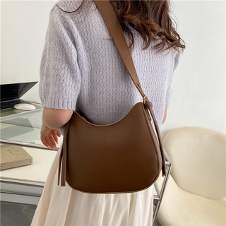 Bag Minimalist Textured Baguette Bag Single Shoulder Bag 10101