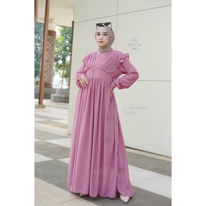 GAMIS CERUTY//GAMIS CERUTY TERBARU//GAMIS CERUTY PREMIUM//GAMIS POLOS//GAMIS