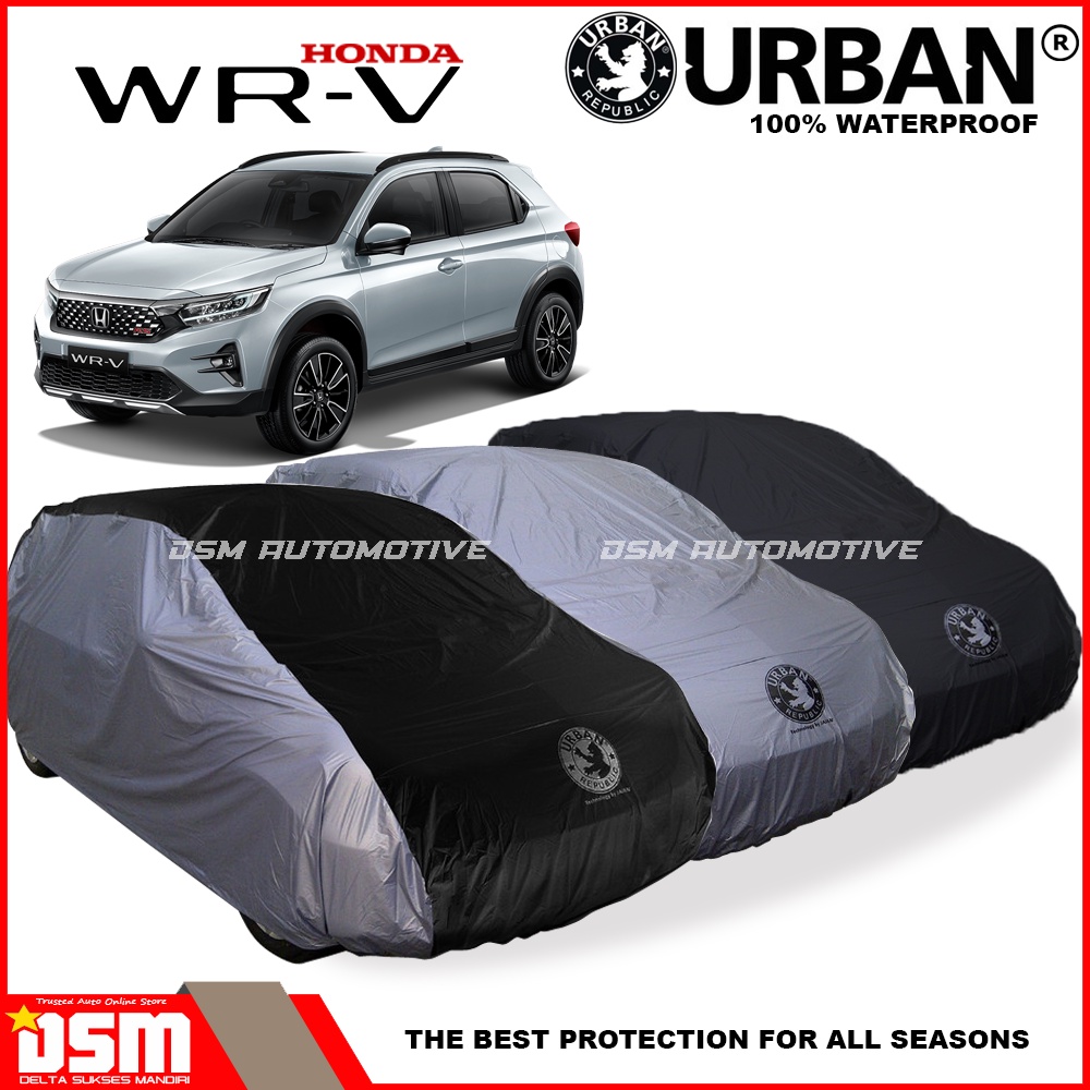 Urban / Cover Mobil Honda WRV 100% Waterproof &amp; Anti UV Aman Untuk Cat Warna Putih