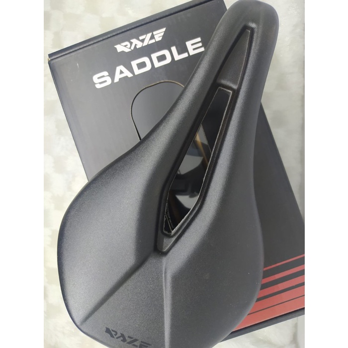 sadel saddle jok raze short nose gel sepeda roadbike lipat mtb