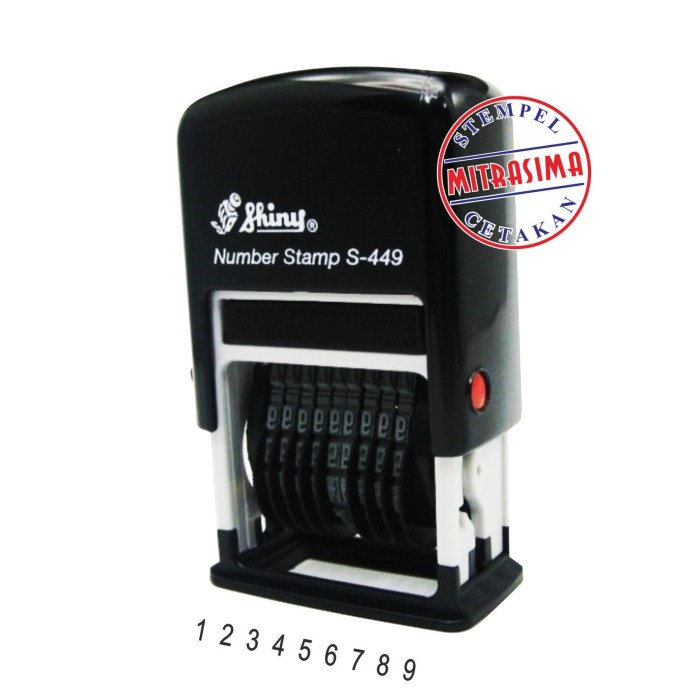 

Terlaris Stempel Nomor Otomatis Shiny S-449