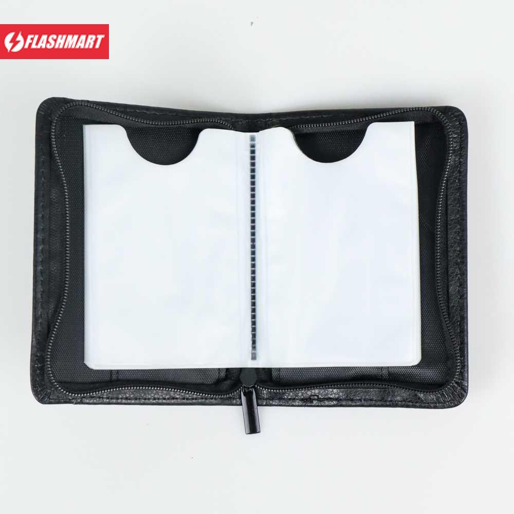 Flashmart Lock Wallet Dompet Kartu Kulit 18 Slot - H013