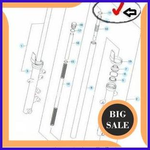 onderdil Set Ring Suling Shock-Ring Piston Suzuki Satria FU Original SGP 140ZZ3